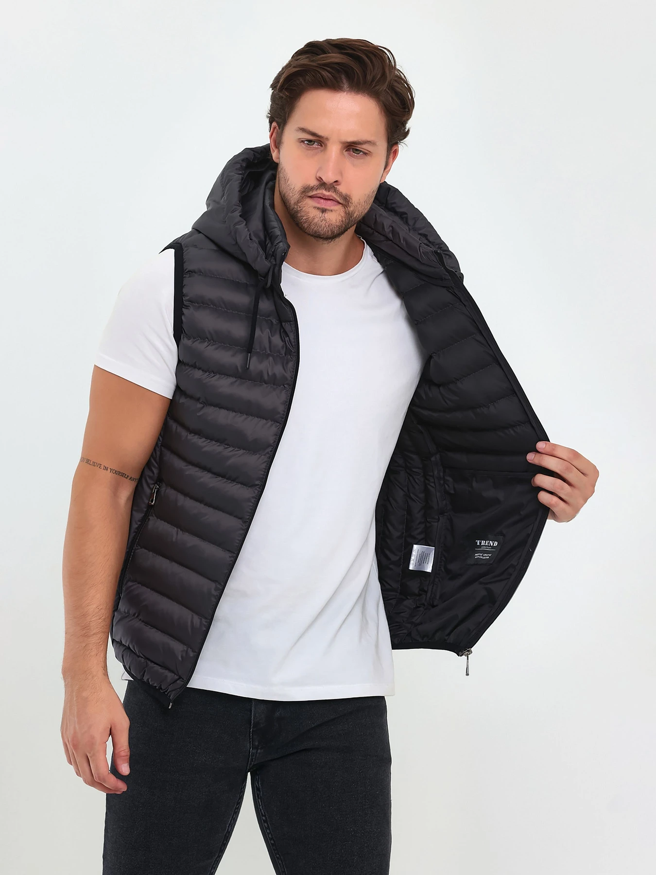 Куртки та дублянки Trend Collection модель TC9927BlackZHLTDMMN Фото