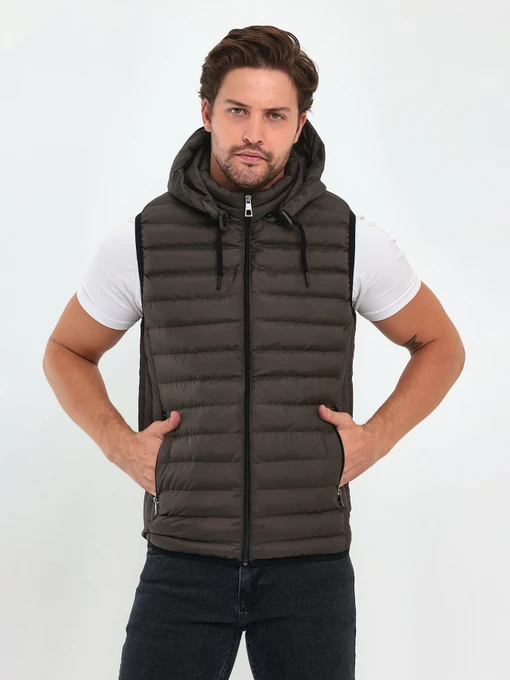 Куртки та дублянки Trend Collection модель TC7866KhakiZHLTDMMN Фото