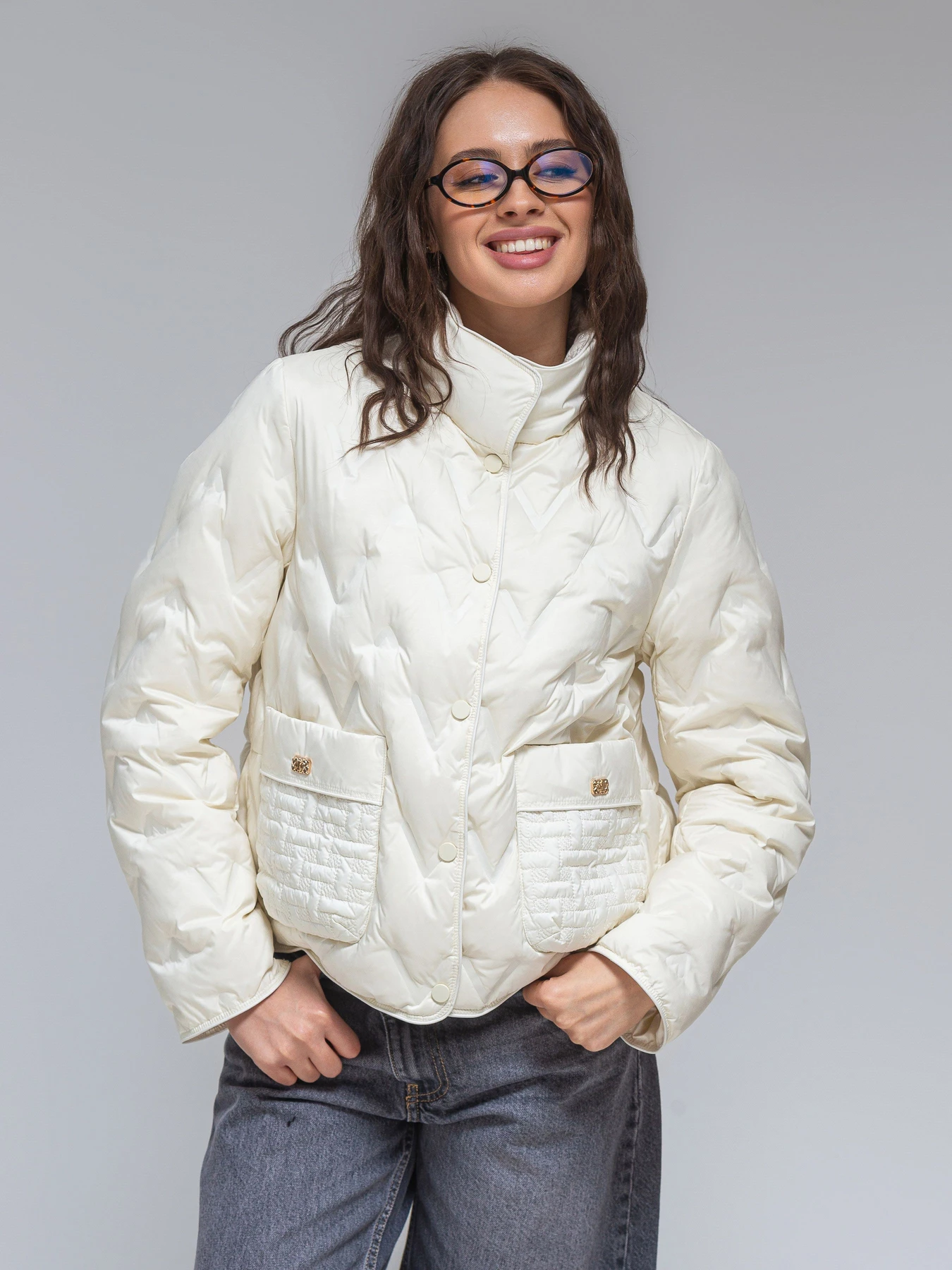 Куртки и дубленки VIVA WEAR модель 065-milk Фото