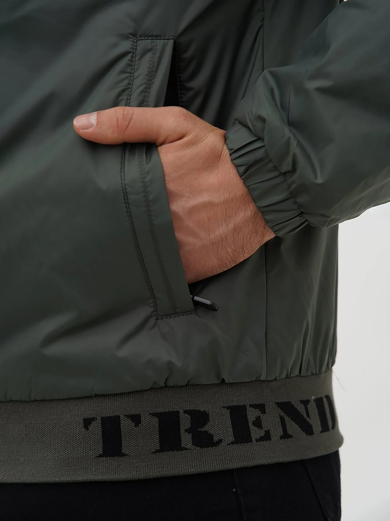 Куртки та дублянки Trend Collection модель TC12763GreenMNKRTKDMSZN Фото