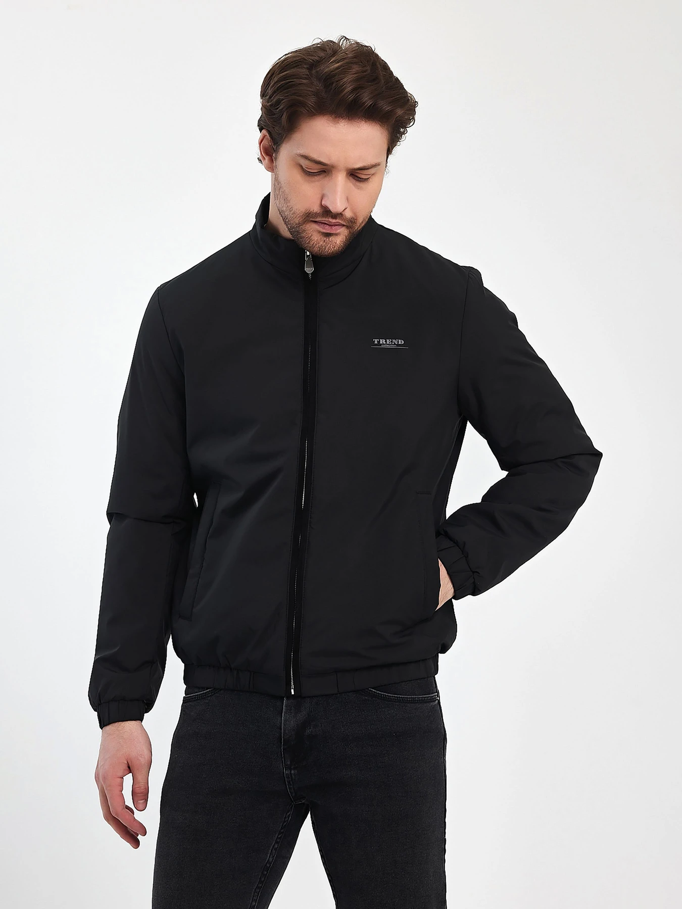 Куртки и дубленки Trend Collection модель TC11134BlackMNKRTKDMSZN Фото