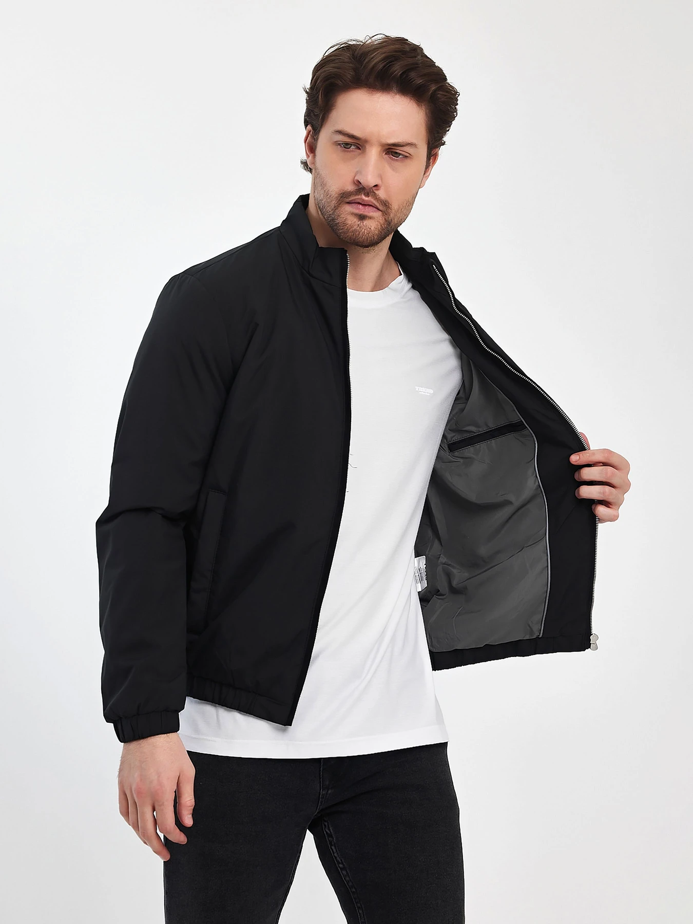 Куртки и дубленки Trend Collection модель TC11134BlackMNKRTKDMSZN Фото