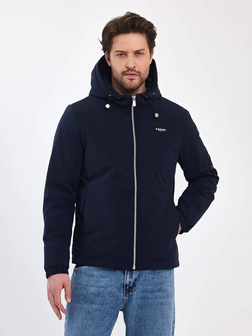 Куртки и дубленки Trend Collection модель TC10701DarkBlueMNKRTKDMSZN Фото