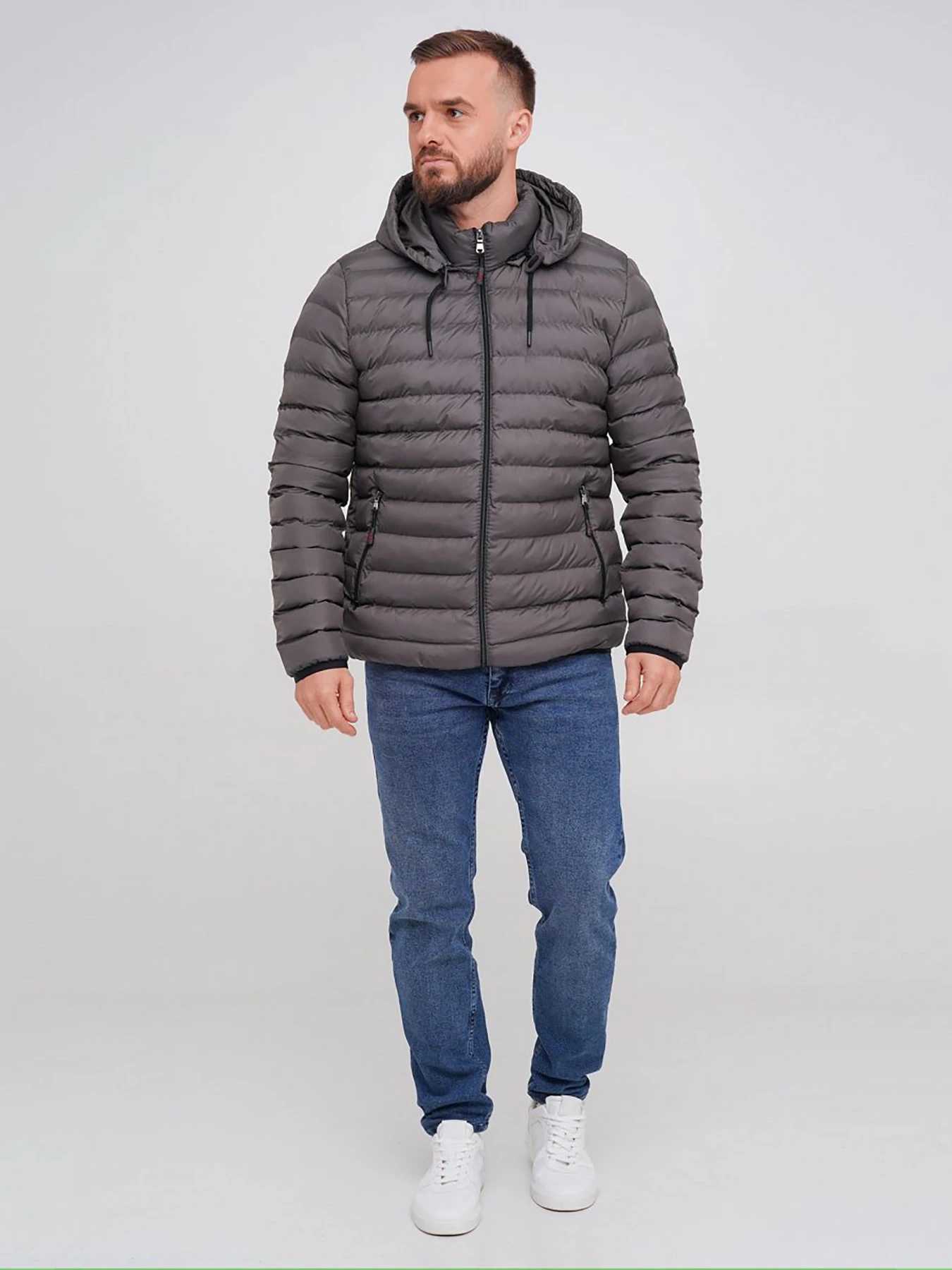 Куртки и дубленки Trend Collection модель TC9946GreyMNKRTKDMSZN Фото