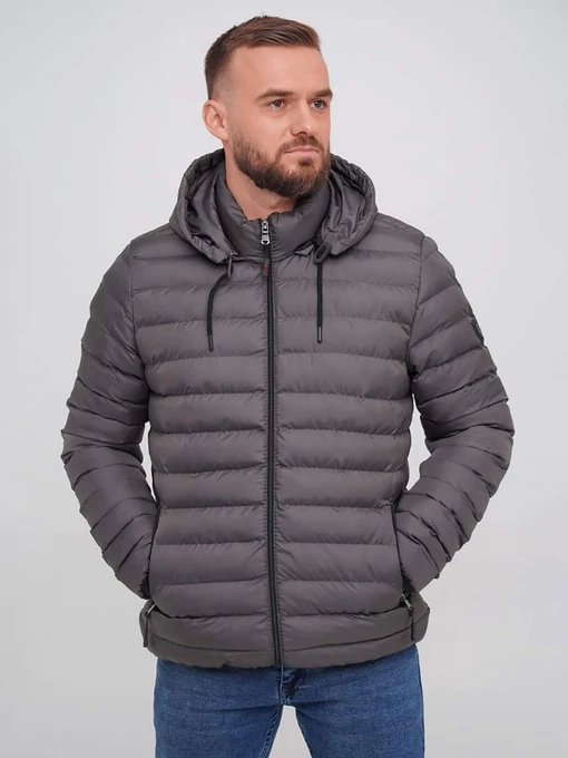 Куртки и дубленки Trend Collection модель TC9946GreyMNKRTKDMSZN Фото