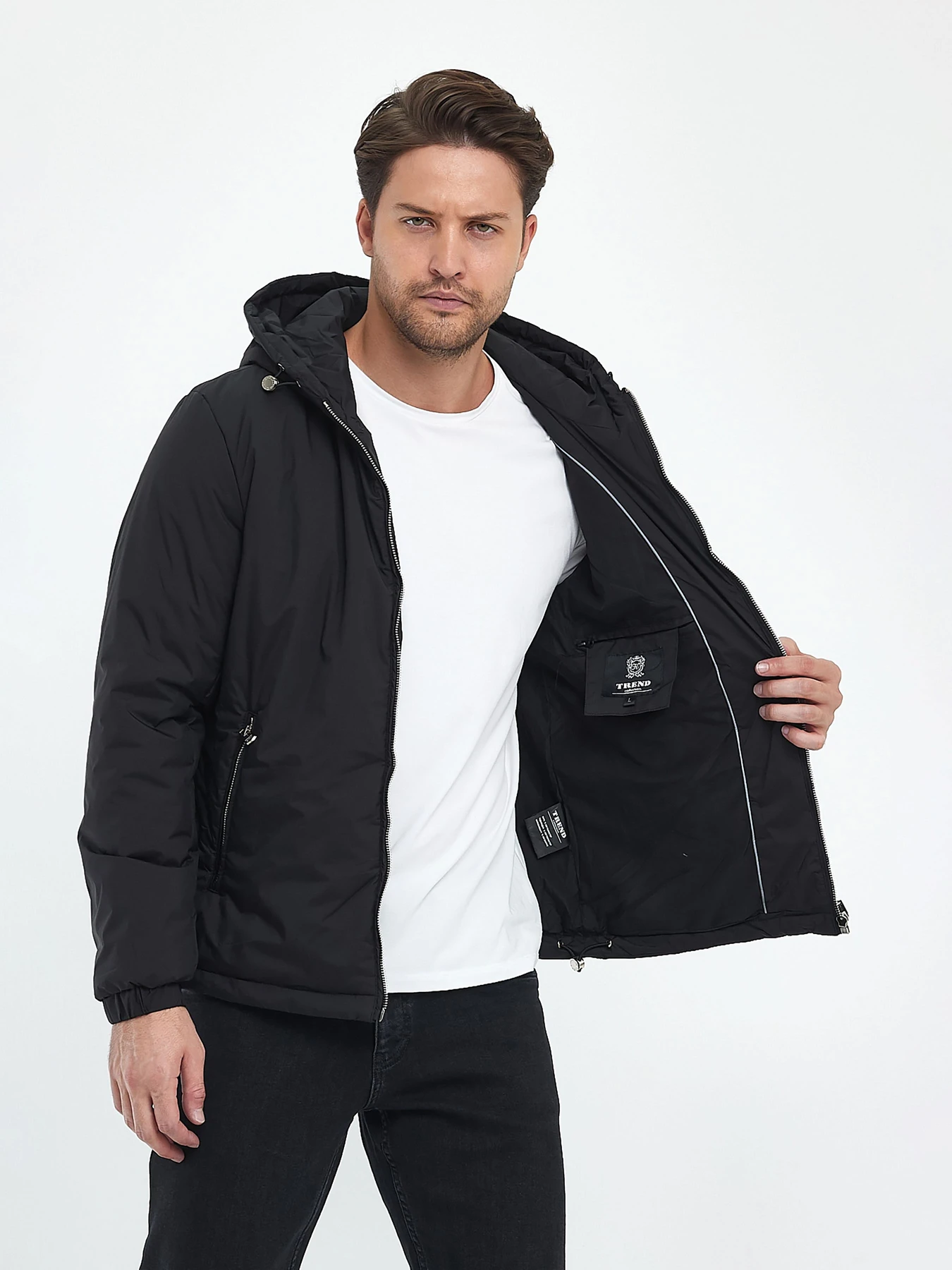 Куртки та дублянки Trend Collection модель TC9710BlackMNKRTKDMSZN Куртки та дублянки Trend Collection модель TC9710BlackMNKRTKDMSZN Фото
