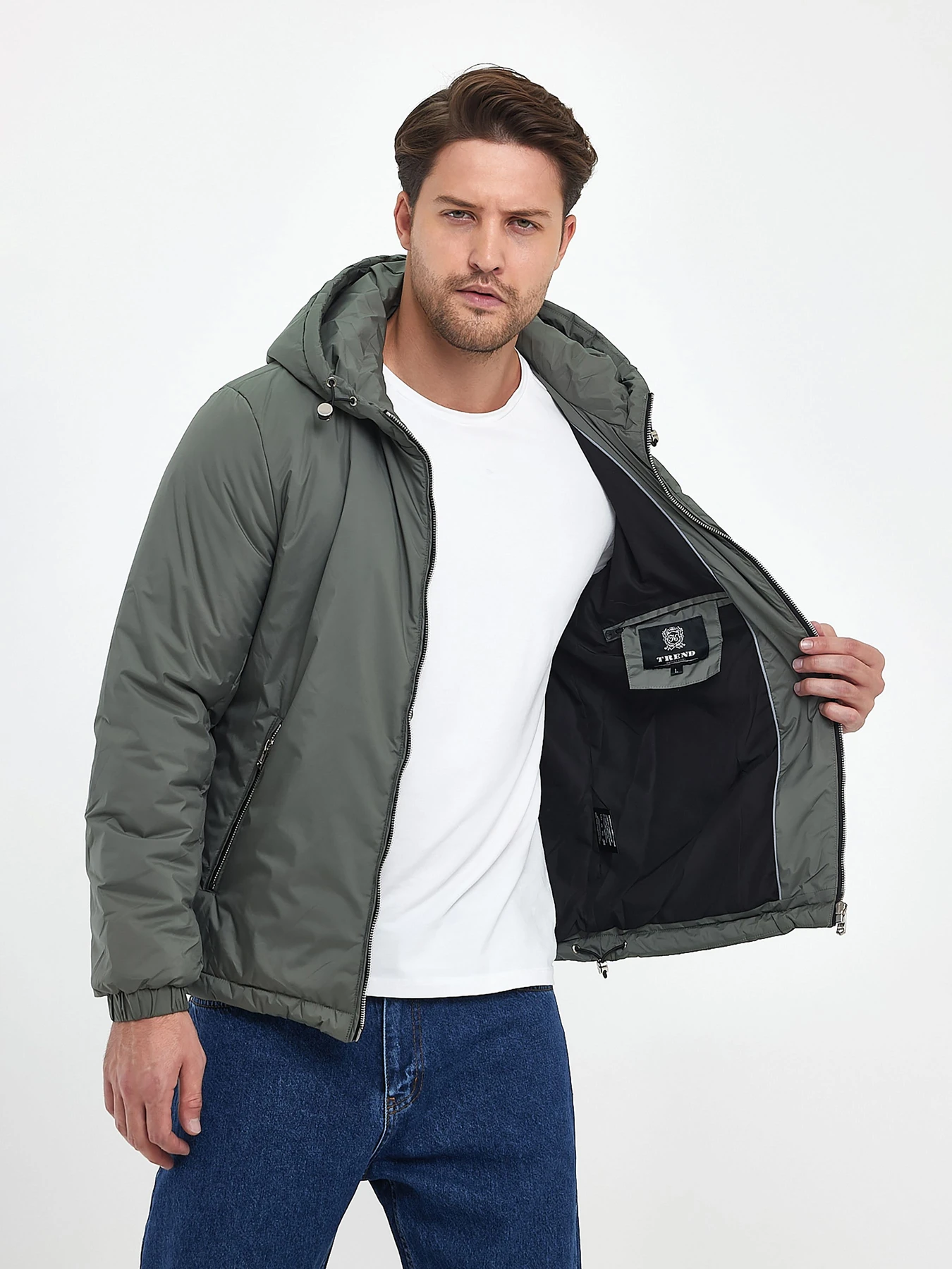 Куртки та дублянки Trend Collection модель TC9709GreenMNKRTKDMSZN Фото