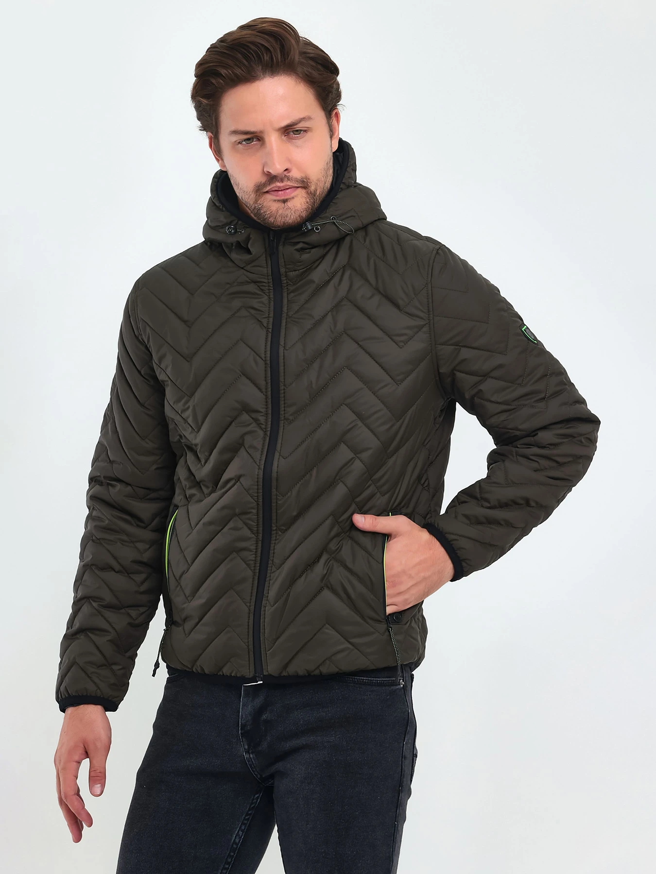 Куртки и дубленки Trend Collection модель TC9166KhakiMNKRTKDMSZN Фото