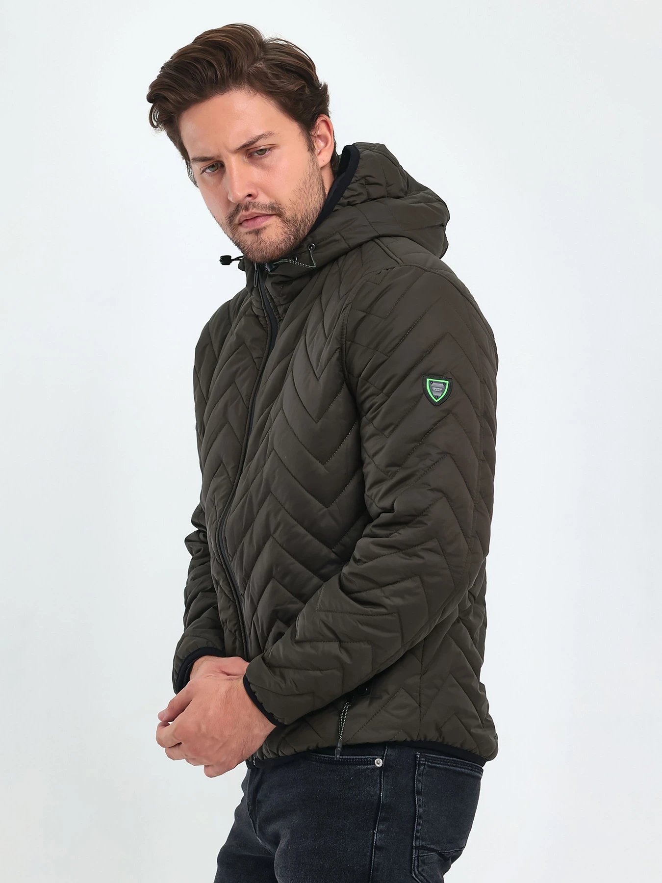 Куртки и дубленки Trend Collection модель TC9166KhakiMNKRTKDMSZN Фото