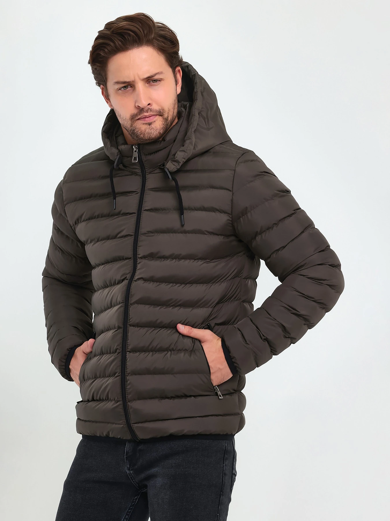 Куртки та дублянки Trend Collection модель TC7868KhakiMNKRTKDMSZN Фото