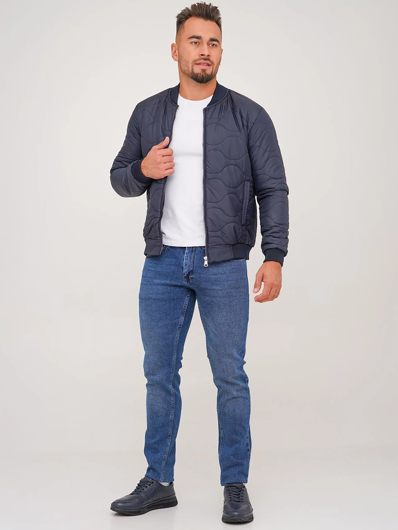 Куртки и дубленки Trend Collection модель TC6760BlueMNKRTKDMSZN Куртки и дубленки Trend Collection модель TC6760BlueMNKRTKDMSZN Фото