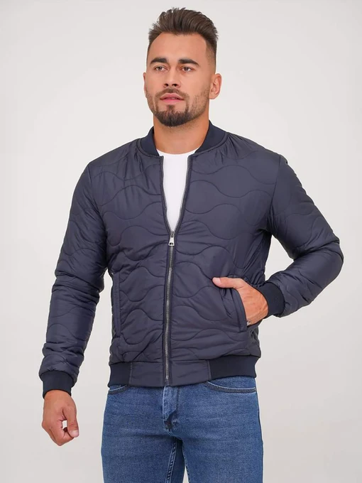 Куртки и дубленки Trend Collection модель TC6760BlueMNKRTKDMSZN Фото