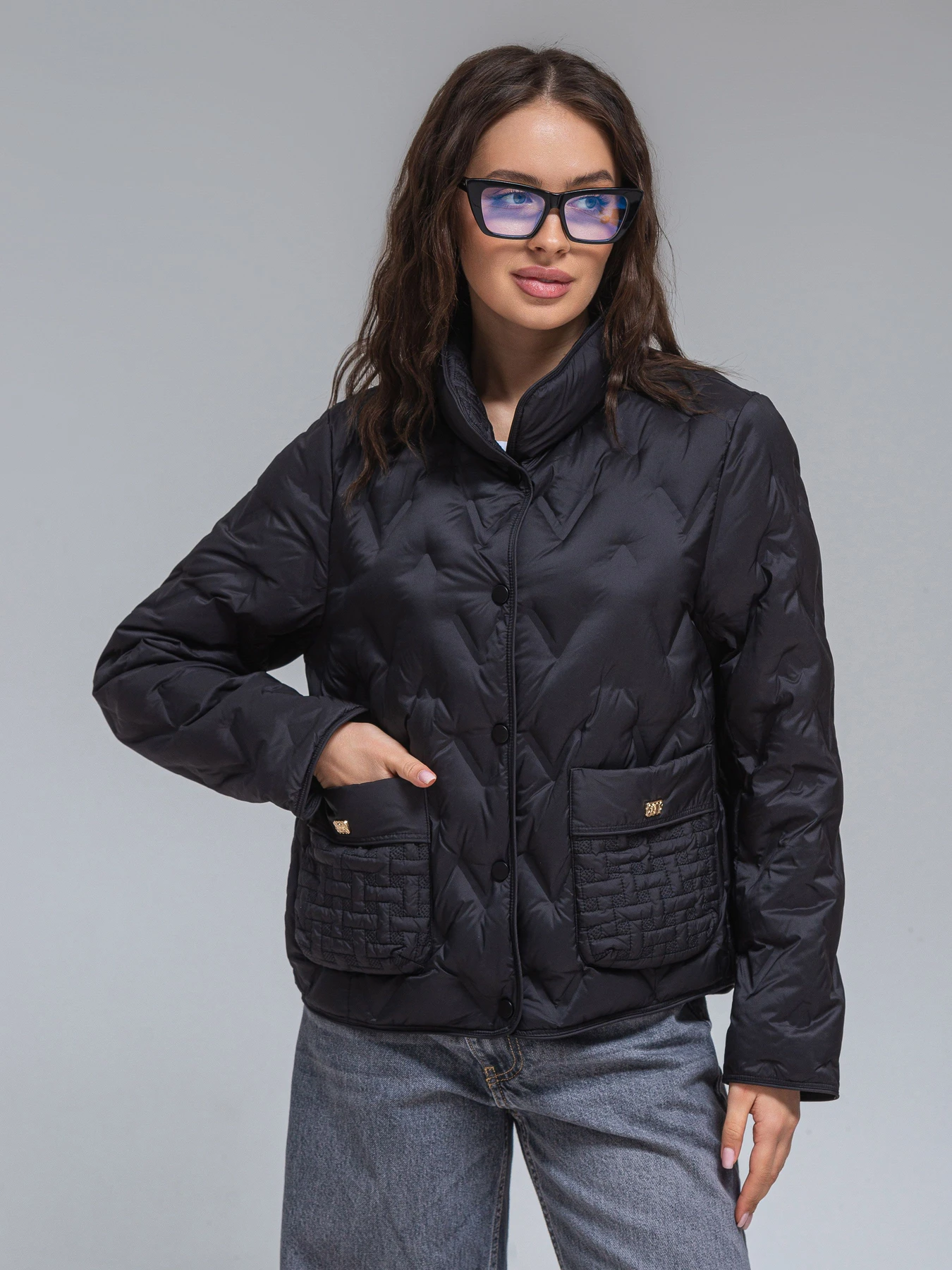 Куртки и дубленки VIVA WEAR модель 065-black Фото