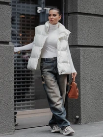 Куртки та дублянки Jadone Fashion модель Zhylet_Soft_bilyy Фото