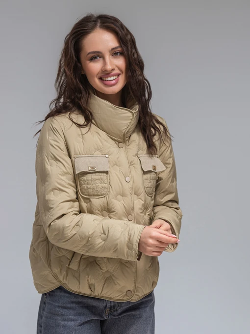 Куртки и дубленки VIVA WEAR модель 069-beige Фото