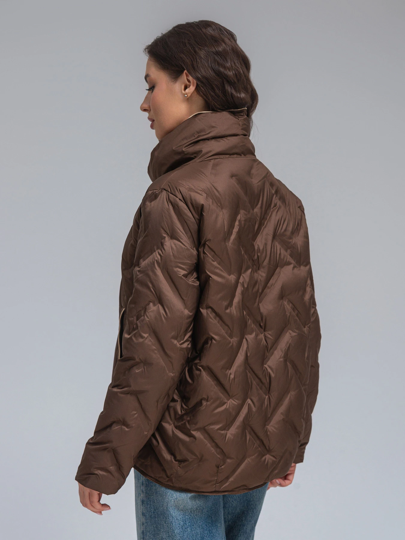 Куртки и дубленки VIVA WEAR модель 8885-choco Куртки и дубленки VIVA WEAR модель 8885-choco Фото