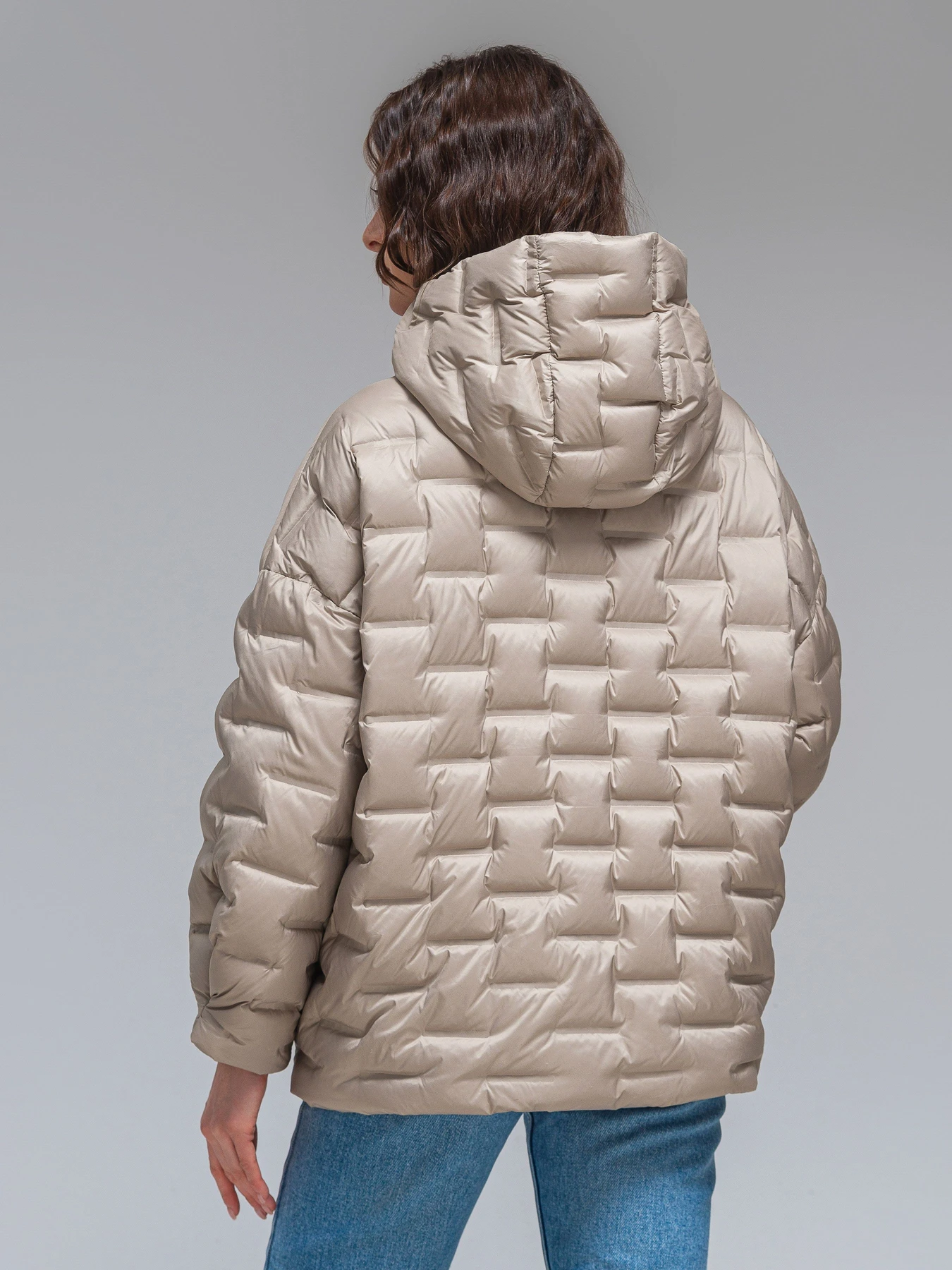 Куртки и дубленки VIVA WEAR модель 8892-beige Фото