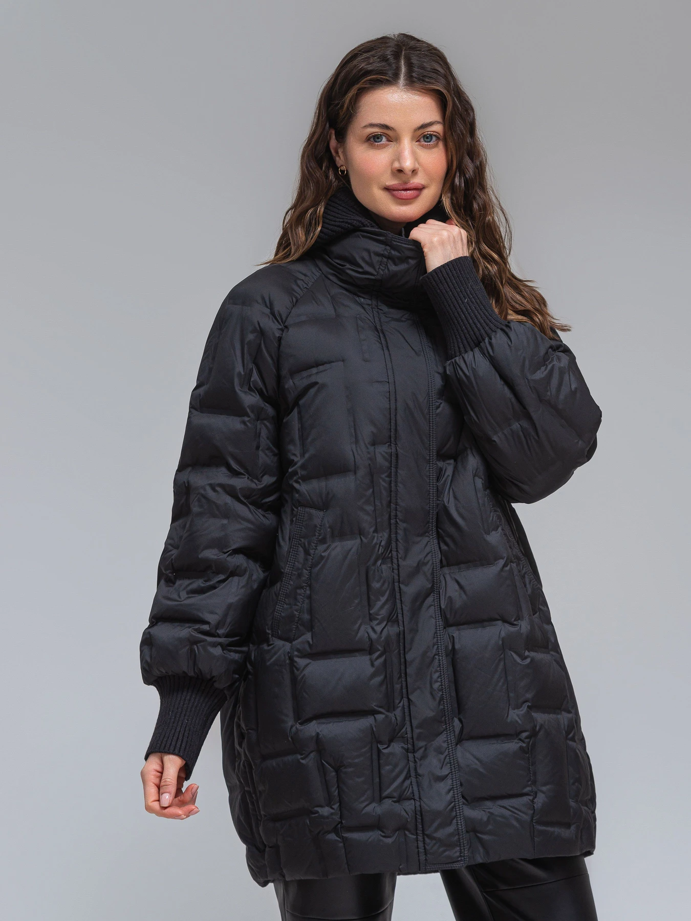 Куртки и дубленки VIVA WEAR модель 8893-black Куртки и дубленки VIVA WEAR модель 8893-black Фото