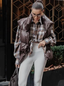 Брюки Jadone Fashion модель Legins_Sheim_bile Фото