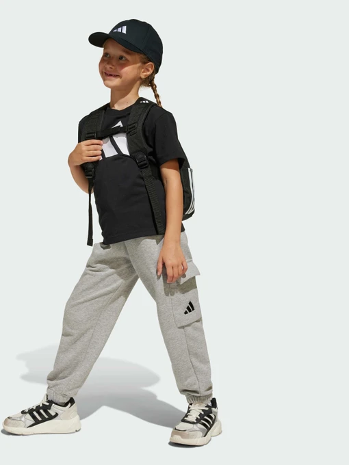 Бавовняна Дитяча Футболка adidas Adidas Essentials фото 3