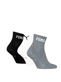 Носки и гольфы PUMA Unisex Logo Quarter 3p модель 938636 Фото
