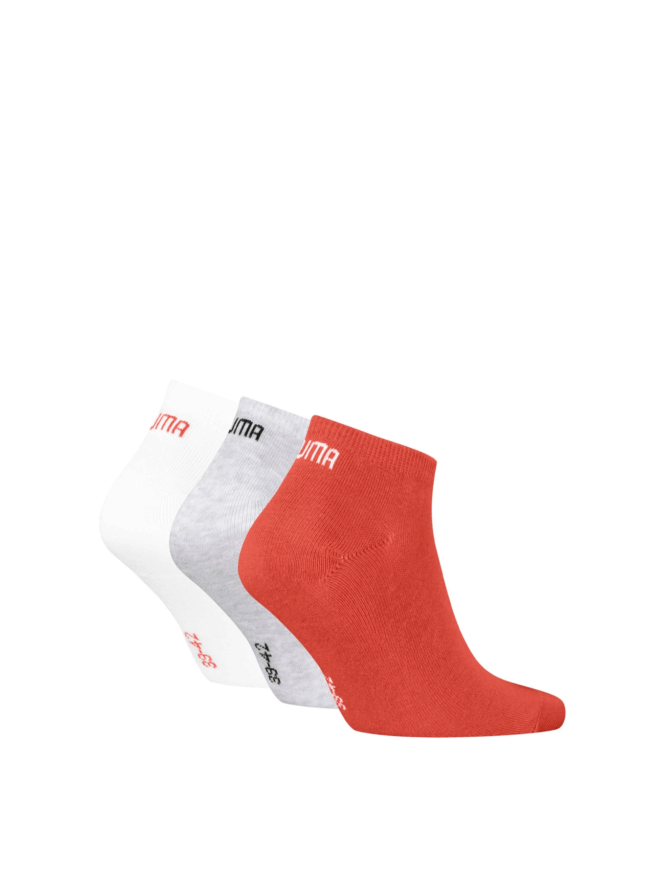 Носки и гольфы PUMA Unisex Sneaker Plain 3p модель 938624 Фото