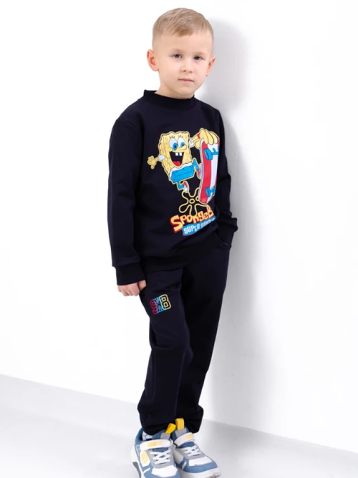 Костюми Носи своє модель 6063-057-33-chornilxno-sinj-gubka-bob Фото