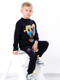 Костюмы Носи своє модель 6063-057-33-chornilxno-sinj-gubka-bob Фото