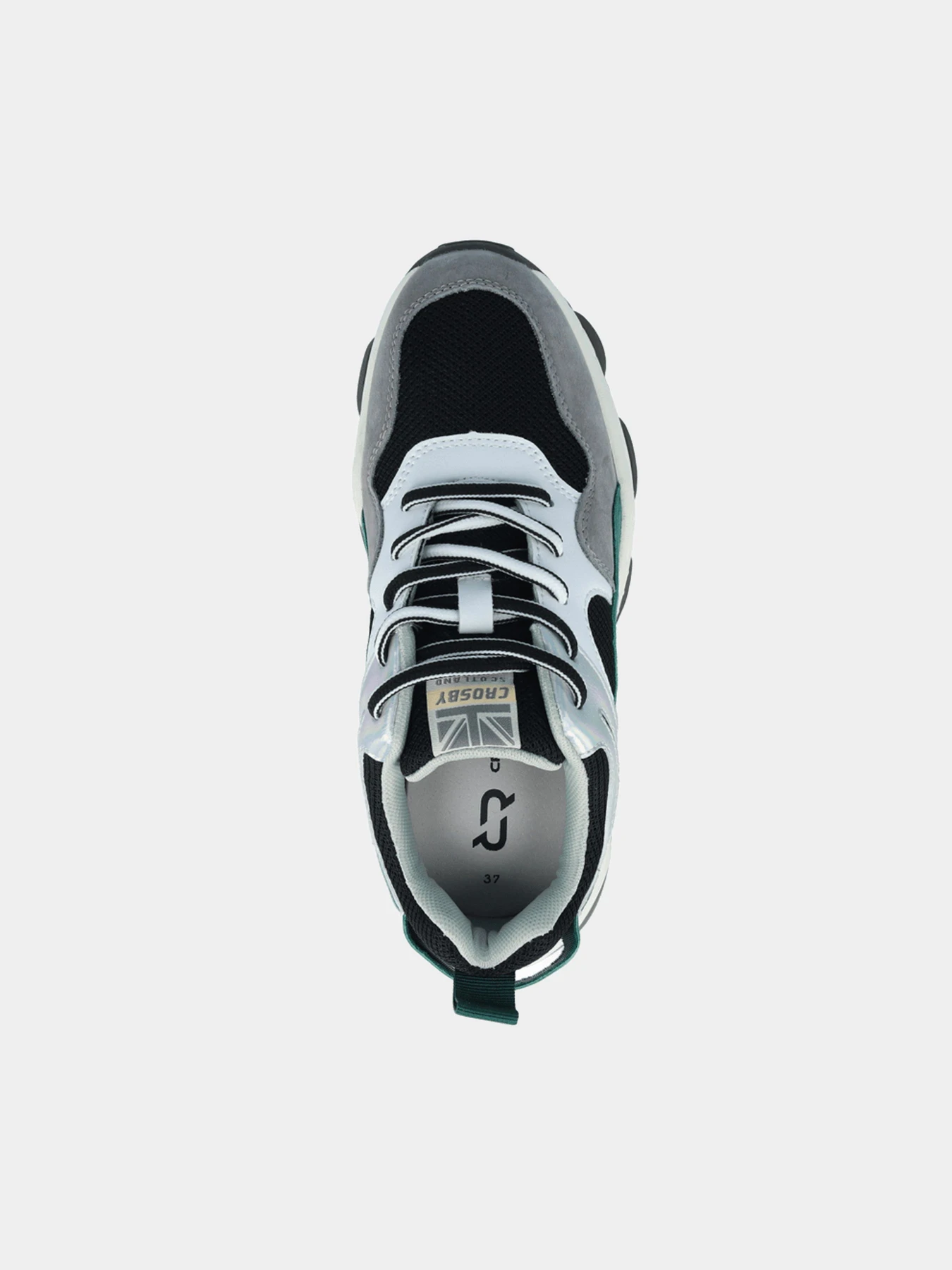 Кроссовки Crosby модель 418148/01-01E-black/green Фото