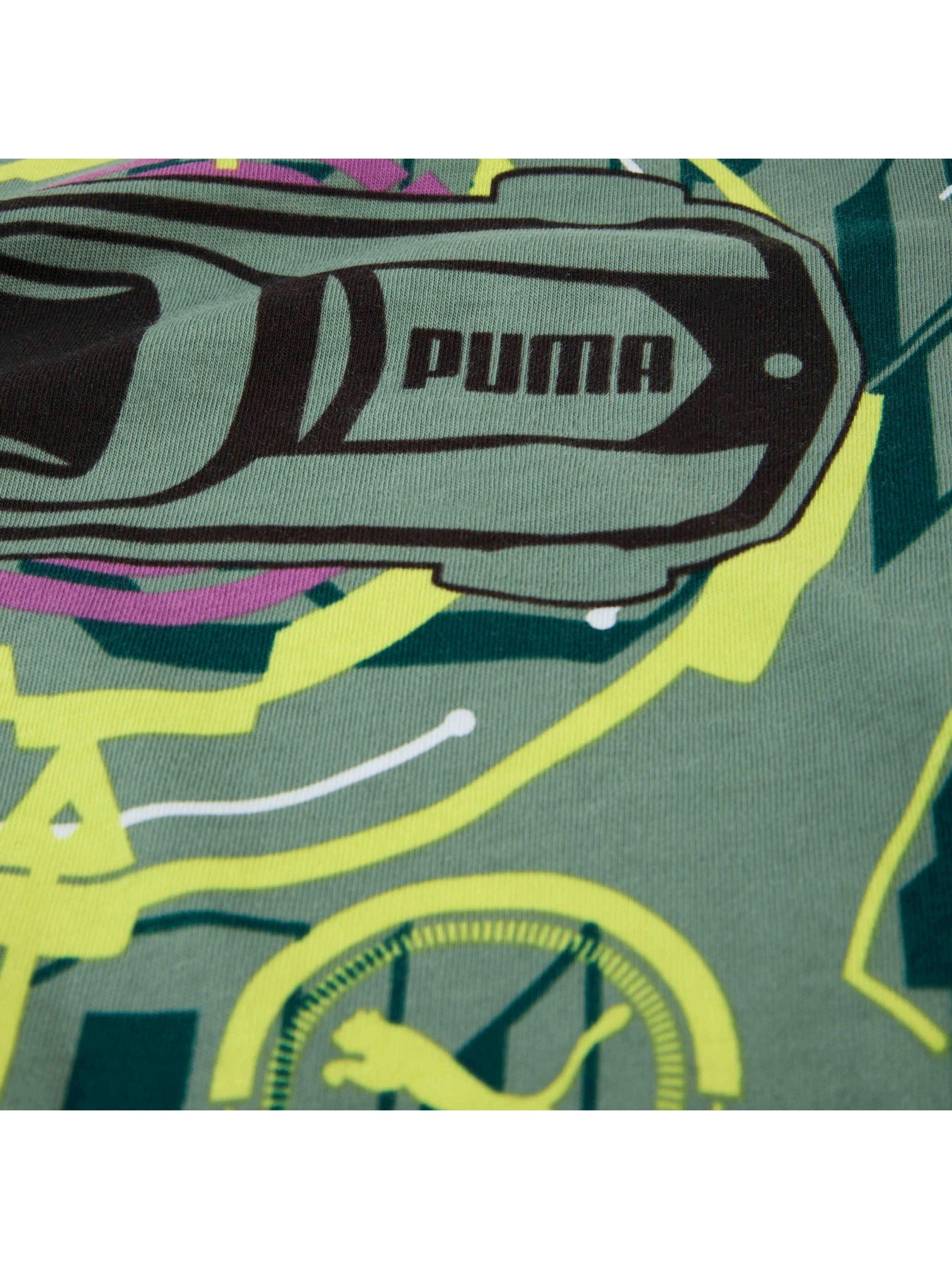 Футболки и поло PUMA x Hot Wheels Aop Tee модель 630074 Фото