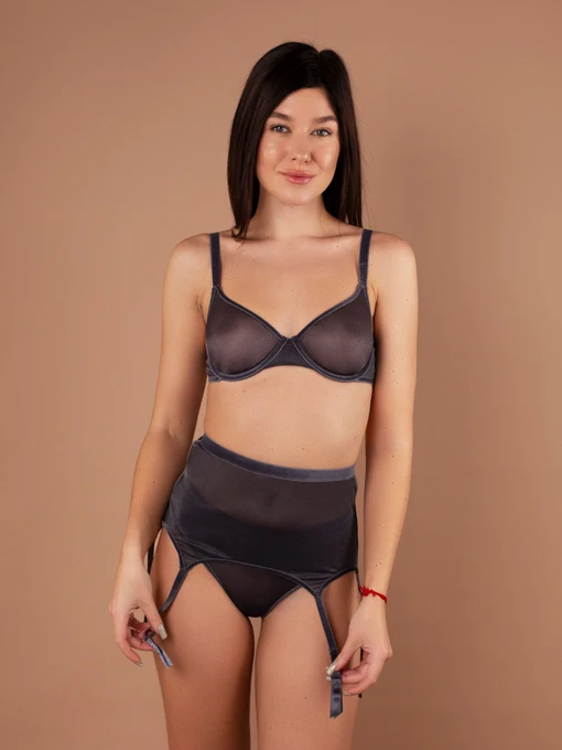Нижнее белье Brabrabra модель SLZ25502006_dark-gray Фото