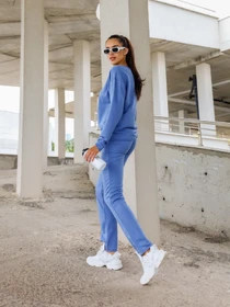 Костюмы ISSA Plus модель 12847_blue Фото