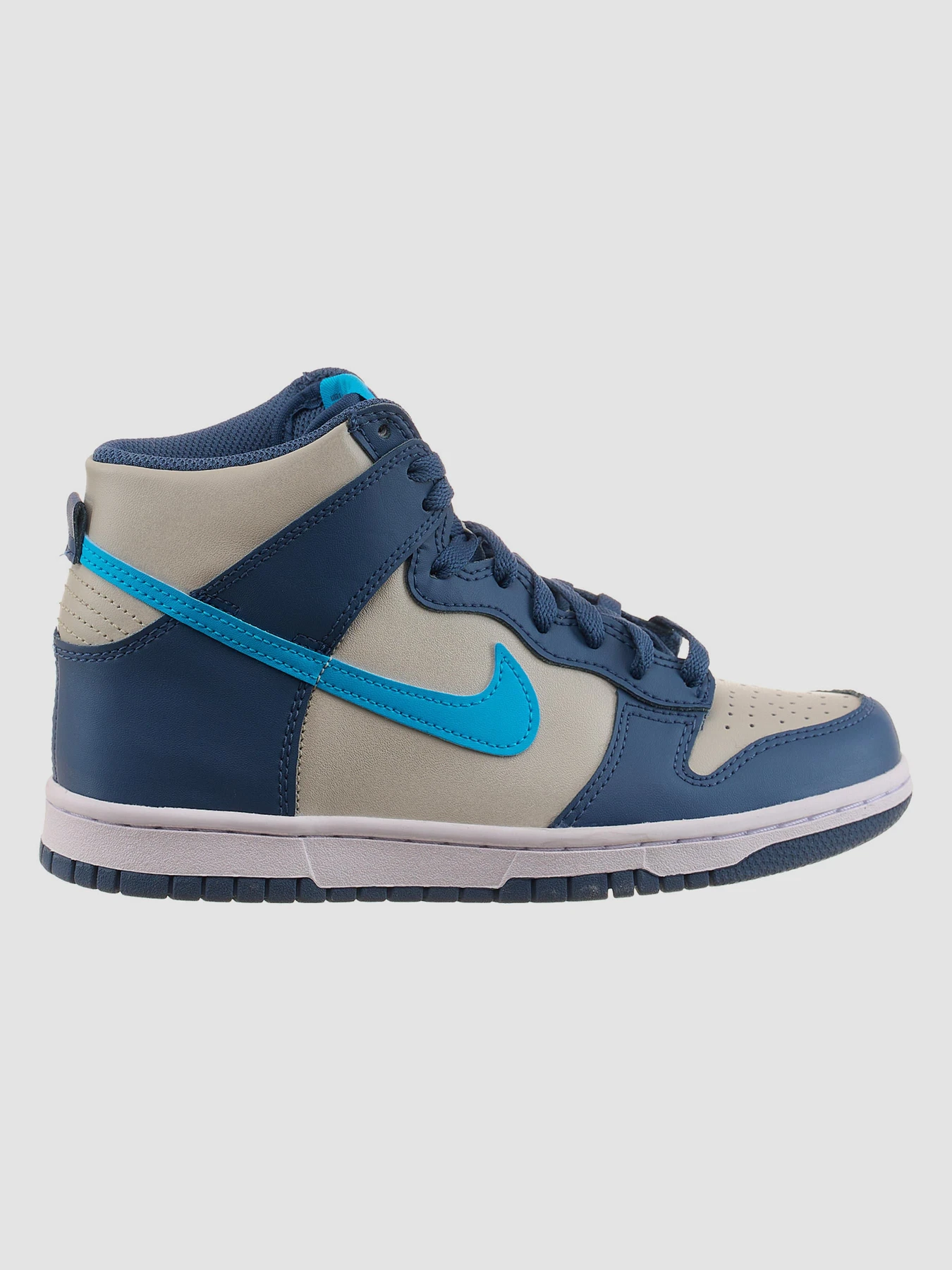 Кросівки NIKE Dunk High Gs Grey Blue модель DB2179-006 Кросівки NIKE Dunk High Gs Grey Blue модель DB2179-006 Фото