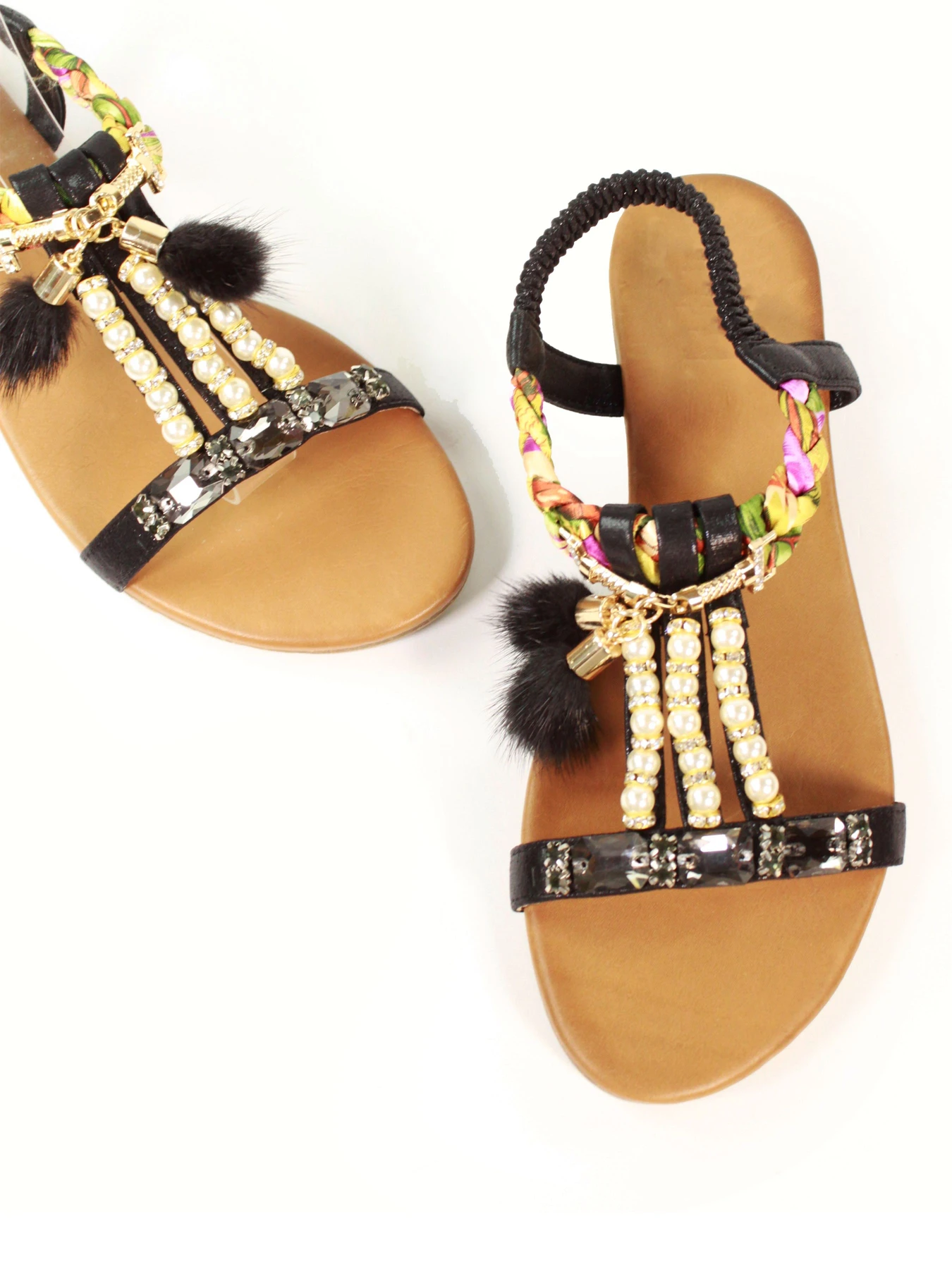 Сандалии It-girl модель 520-black Фото