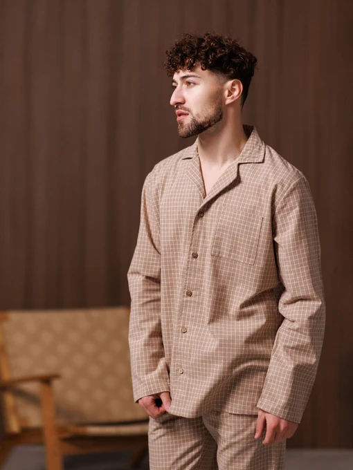 Бавовняна Чоловіча Піжама HANDY WEAR Soft фото 3
