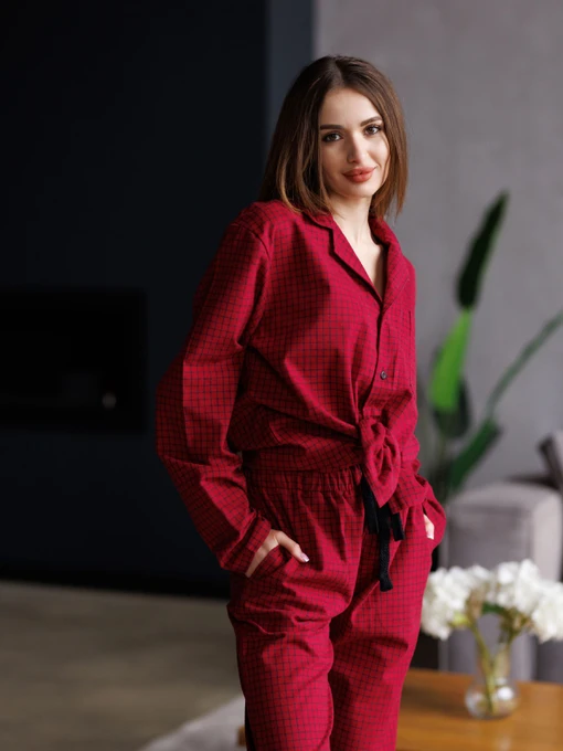 Бавовняна Жіноча Піжама HANDY WEAR Soft фото 2