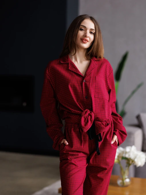 Бавовняна Жіноча Піжама HANDY WEAR Soft фото 3