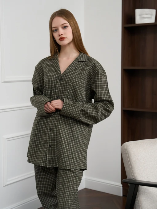 Бавовняна Жіноча Піжама HANDY WEAR Soft фото 2