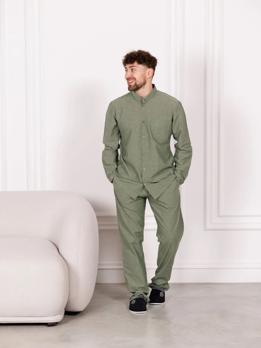 Бавовняна Чоловіча Піжама HANDY WEAR Tokyo фото 2