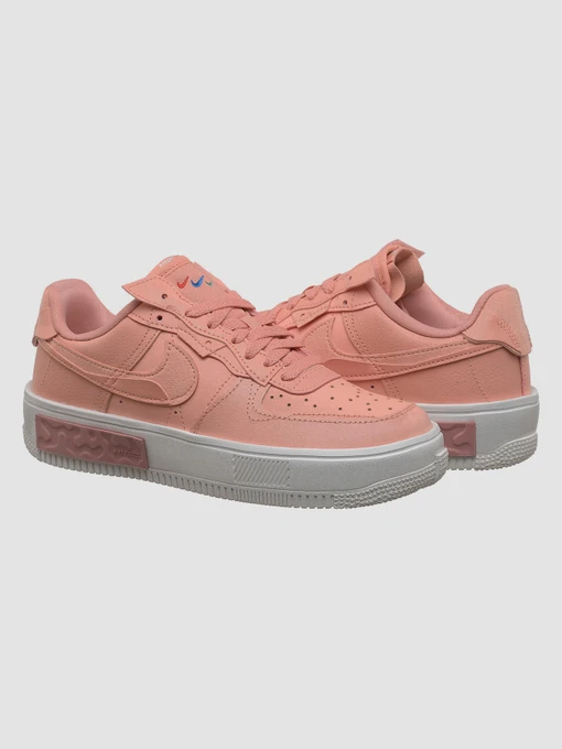 Шкіряні Жіночі Кросівки повсякденні NIKE Air Force 1 фото 2