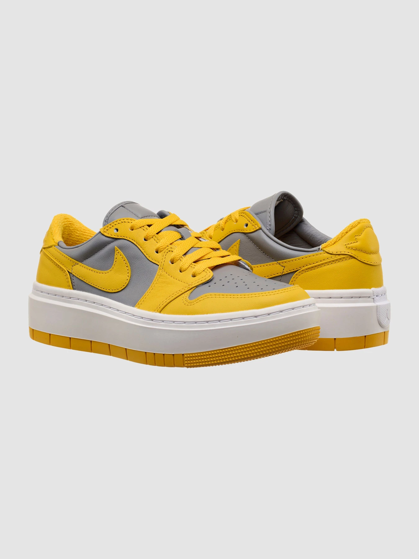 Кросівки Jordan 1 Low Elevate Yellow Grey модель DH7004-017 Фото