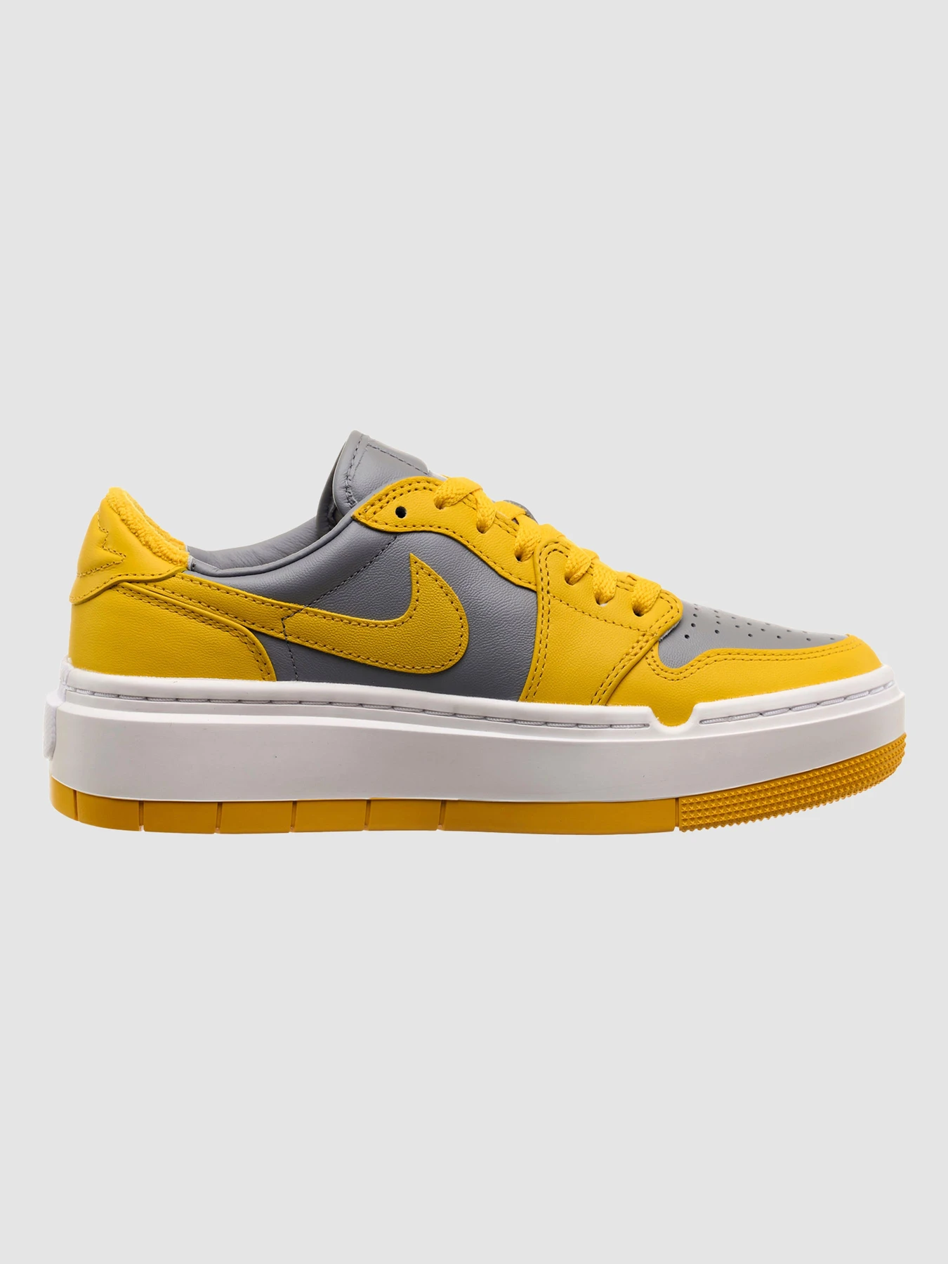 Кросівки Jordan 1 Low Elevate Yellow Grey модель DH7004-017 Фото