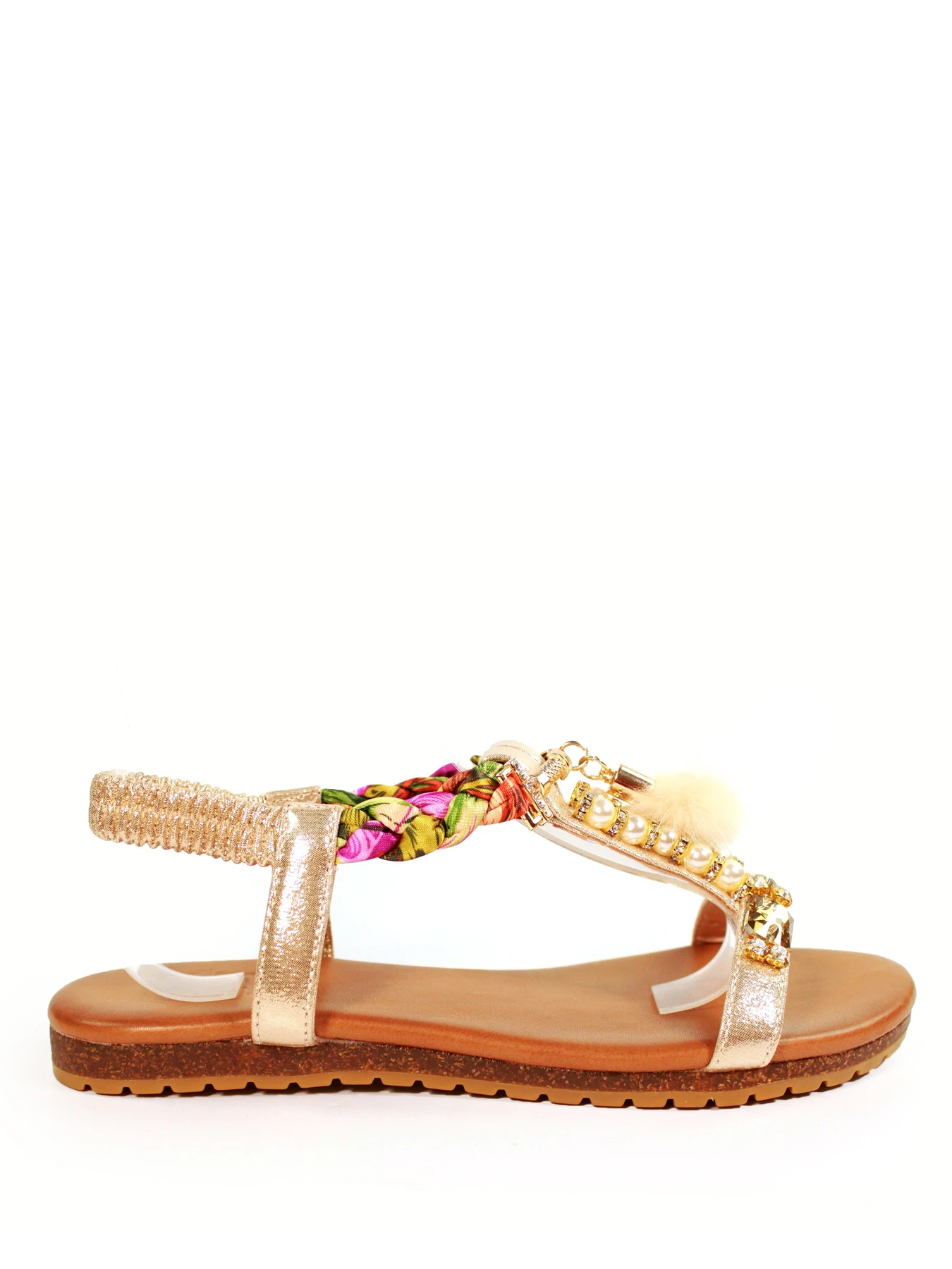 Сандалии It-girl модель 520-gold Фото