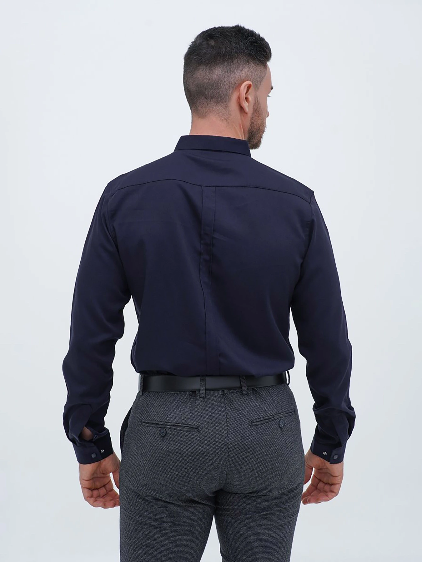 Рубашки Trend Collection модель TC12798DarkBlueRBSHKMN Фото