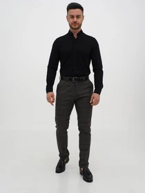 Рубашки Trend Collection модель TC12735BlackRBSHKMN Фото