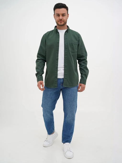 Рубашки Trend Collection модель TC12598EmeraldRBSHKMN Фото