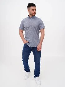 Рубашки Trend Collection модель TC11891BlueGreyRBSHKMN Фото