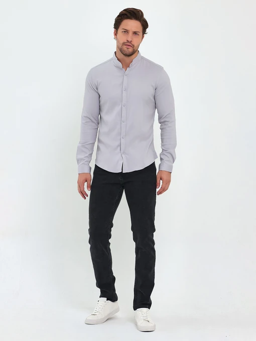 Рубашки Trend Collection модель TC11358LightGreyRBSHKMN Фото