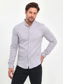 Рубашки Trend Collection модель TC11358LightGreyRBSHKMN Фото
