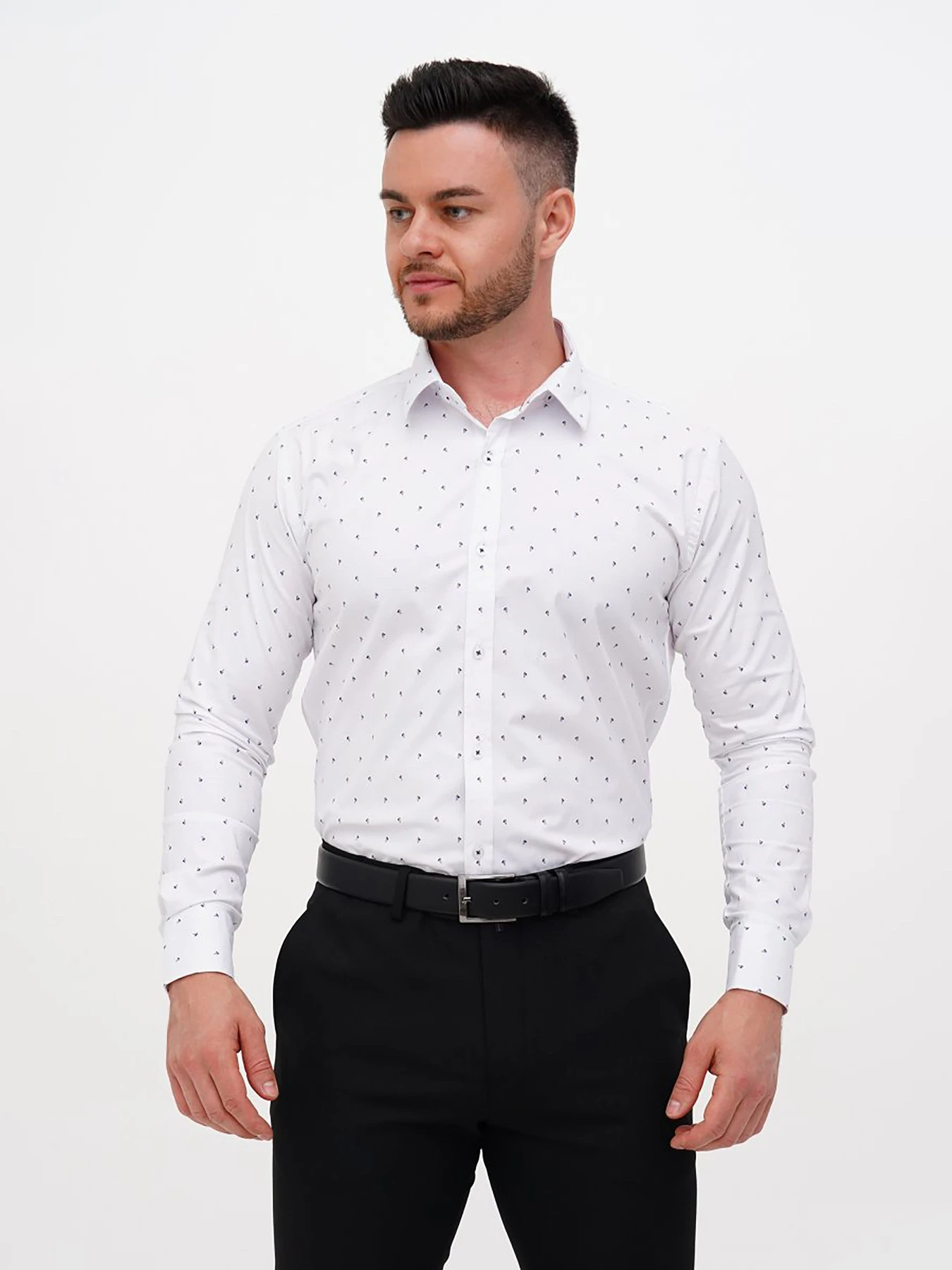 Рубашки Trend Collection модель TC11235WhiteRBSHKMN Фото